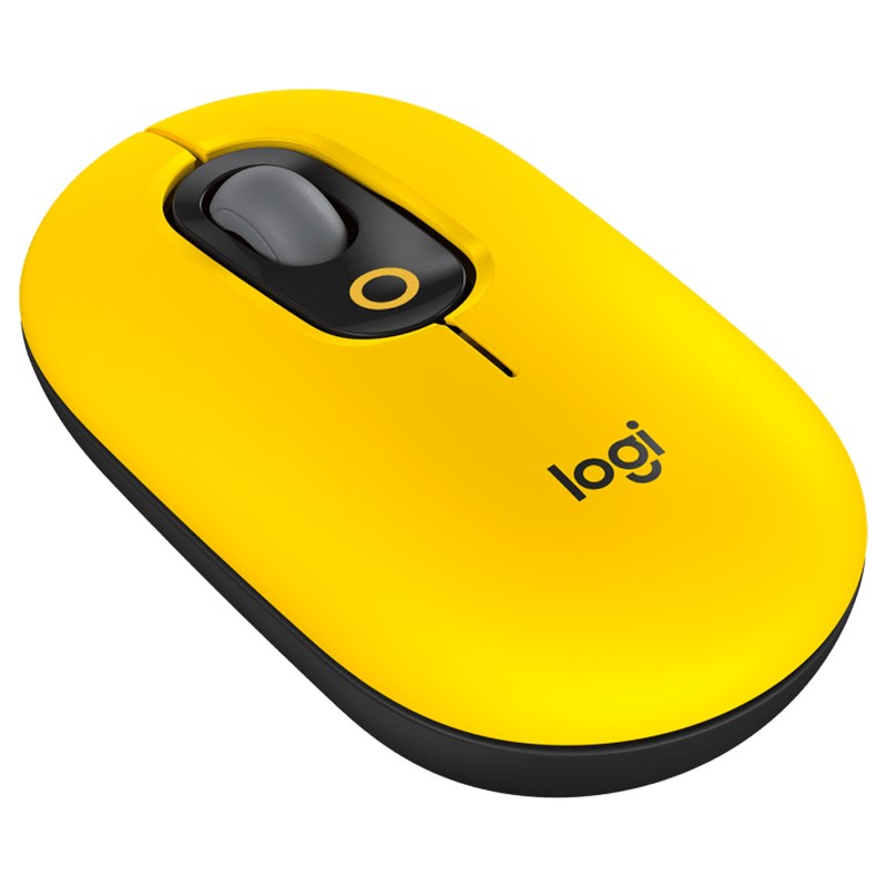 Logitech POP Wireless Mouse - Blast Yellow(910-006514) - 2