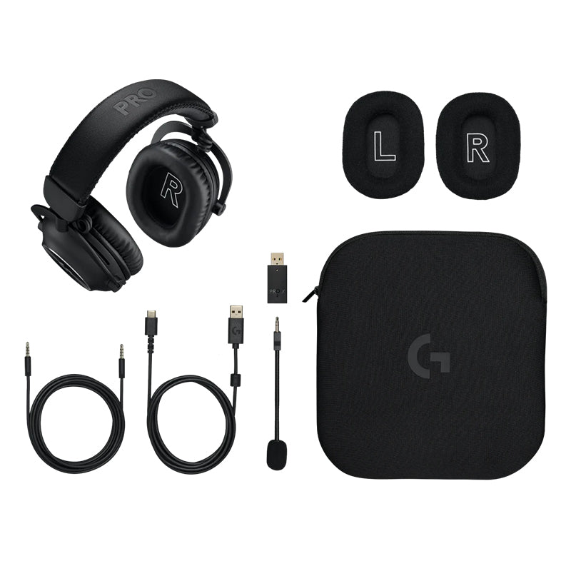 Logitech PRO X 2 LIGHTSPEED Wireless Gaming Headset - Black(981-001264) - 6