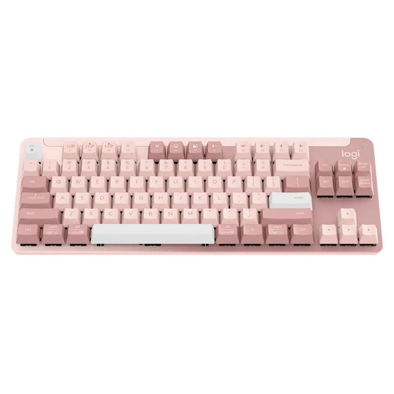 Logitech Signature K855 TKL Wireless Mechanical Keyboard - Rose(920-011220) - 2