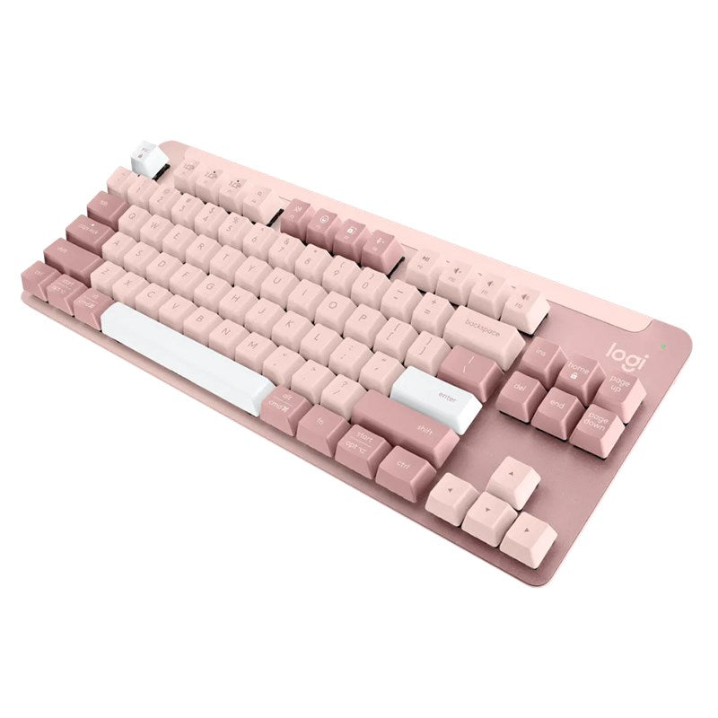 Logitech Signature K855 TKL Wireless Mechanical Keyboard - Rose(920-011220) - 3