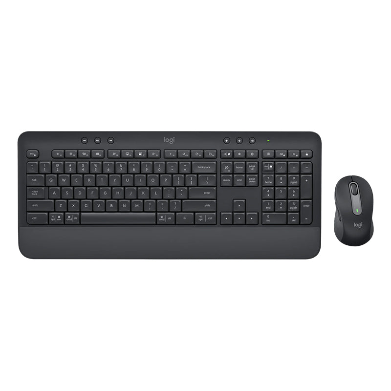 Logitech Signature MK650 Wireless Keyboard & Mouse Combo for Business - Graphite(920-011014) - 1