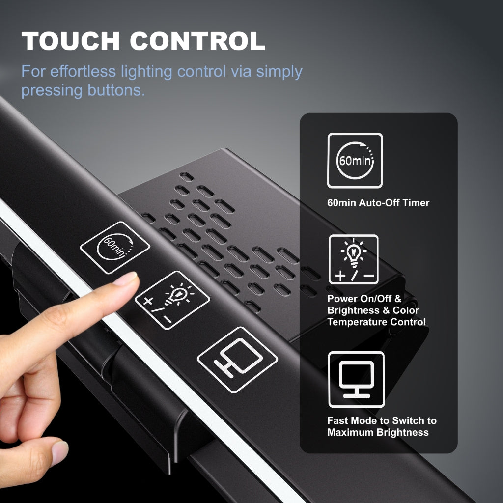 Lumivida Monitor Light Bar with Touch Control(LDL16-11) - 7