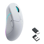 Keychron M3 Wireless RGB Light Optical Mouse - White(MSKCM3A3WH) - 2