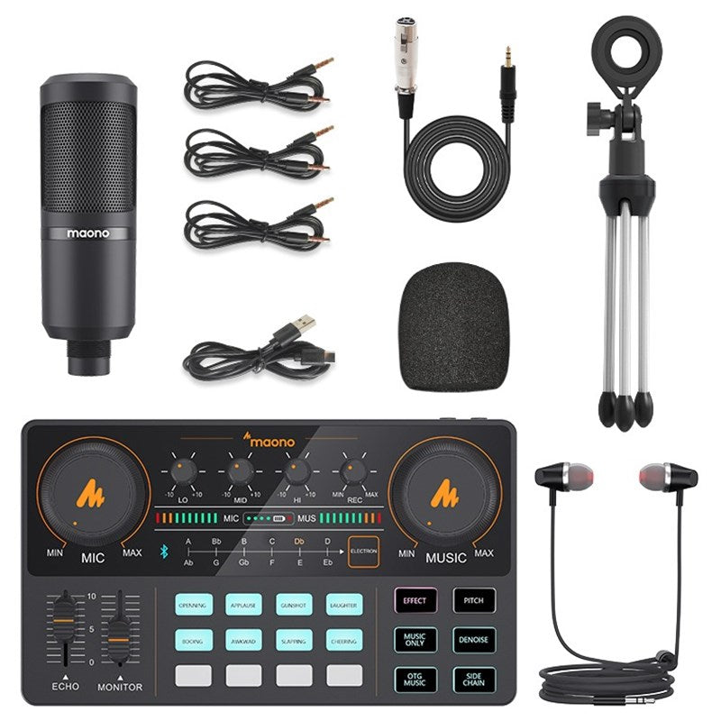 Maono All-In-One Portable Podcast Production Kit(AU-AM200-S1) - 4