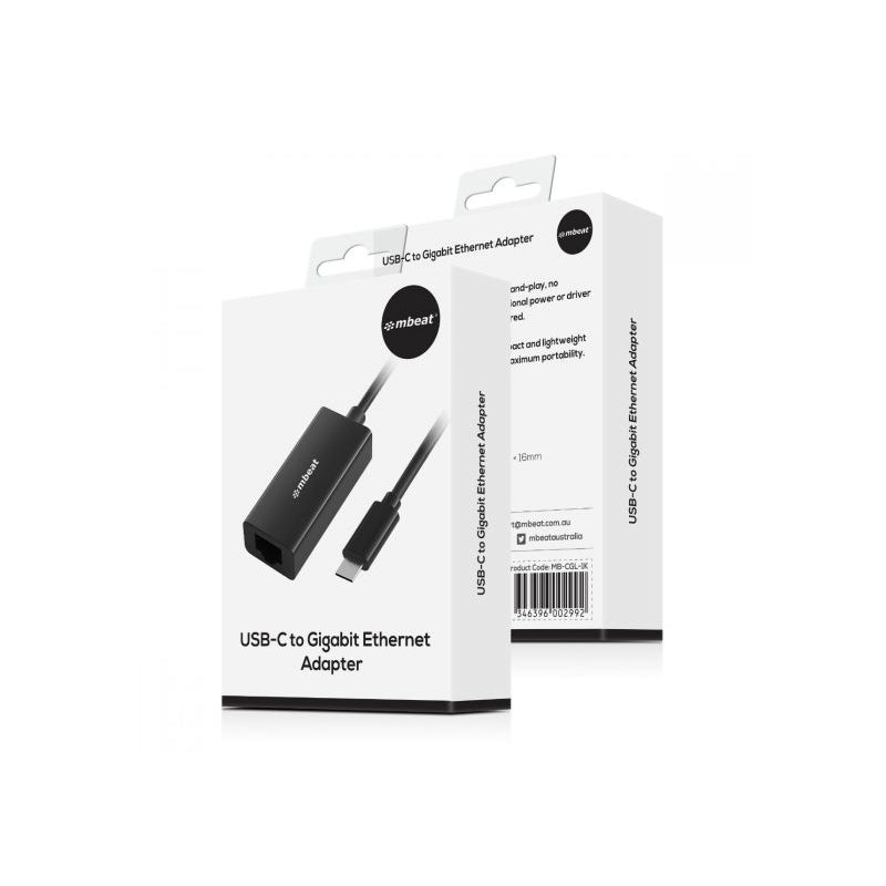 Mbeat USB-C to Gigabit Ethernet Adapter(MB-CGL-1K) - 2