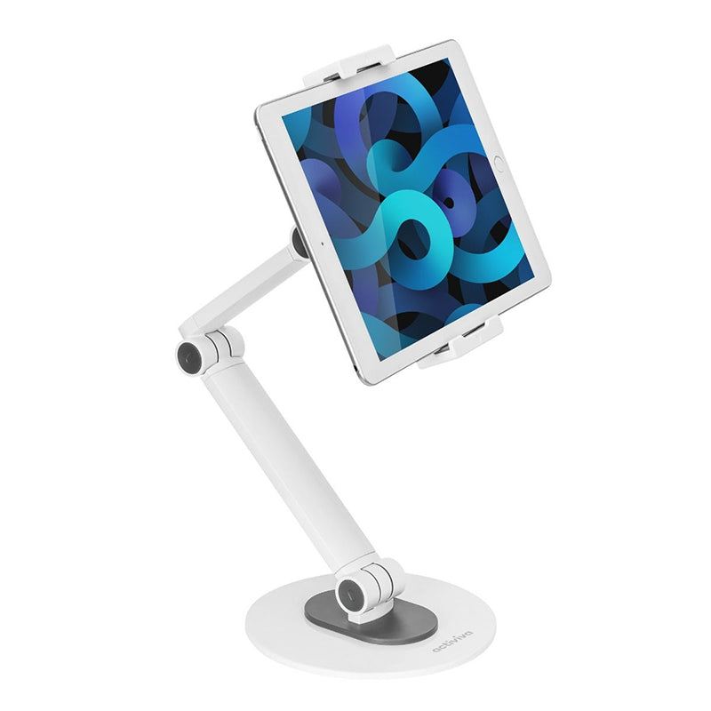 Mbeat activiva Universal iPad & Tablet Tabletop Stand(ACA-TSTD-01WHT) - 1