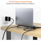 mbeat D12 Multi-Port Dual HDMI 4K USB-C Dock(MB-DOCK-D12) - 2