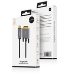 mbeat ToughLink 1.8m HDMI to DVI Cable(MB-XCB-HDDVI18) - 2