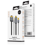 mbeat ToughLink 1.8m HDMI to VGA Cable with USB Power & 3.5mm Audio(MB-XCB-HDVGAUX18) - 2