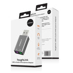 mbeat ToughLink USB 2.0 Male to Audio & Microphone Adapter(MB-XAD-UAXM) - 2