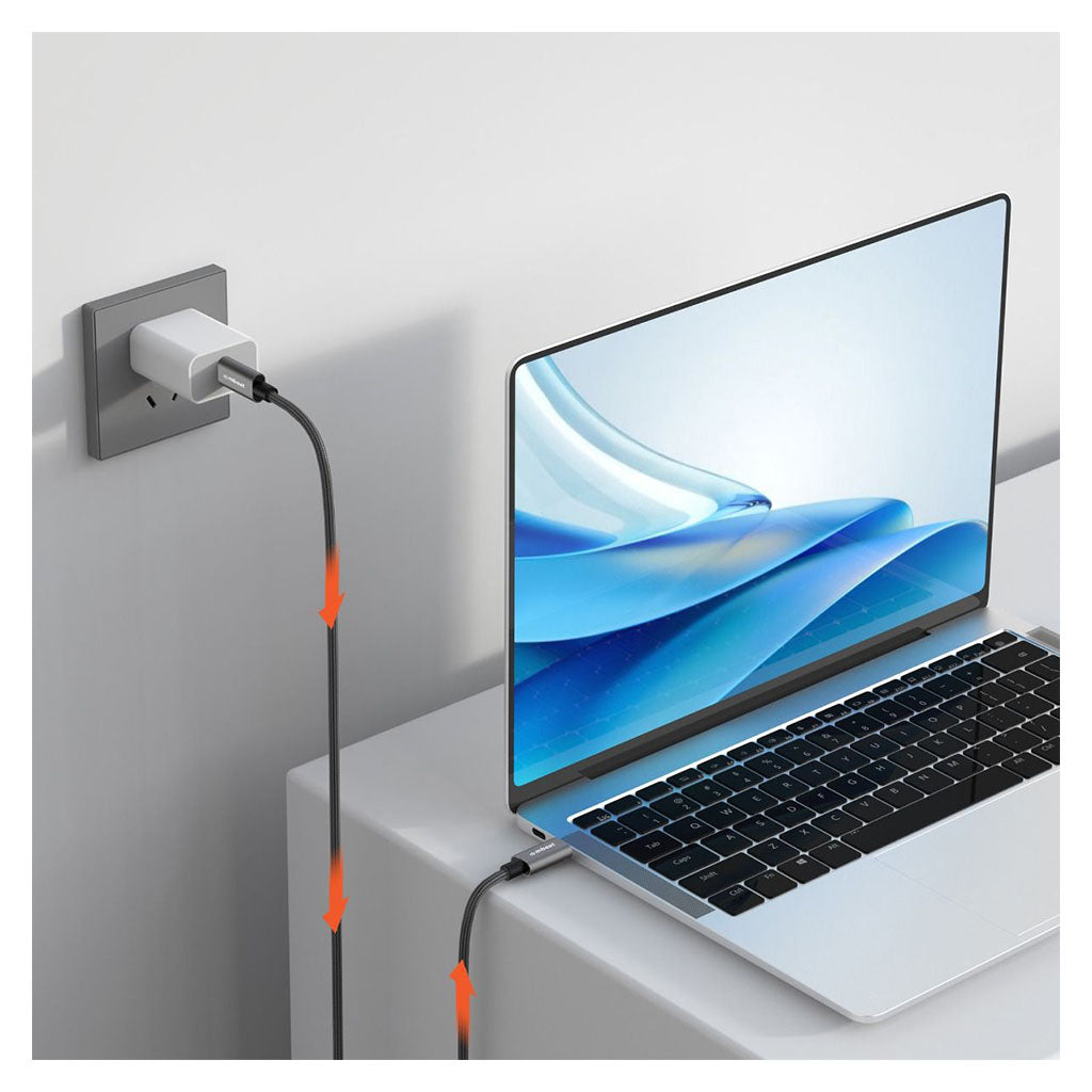 mbeat ToughLink USB 3.2 Gen2 USB-C Cable - 4K Video, 100W PD and 10Gbps Data(MB-XCB-C2C180) - 5