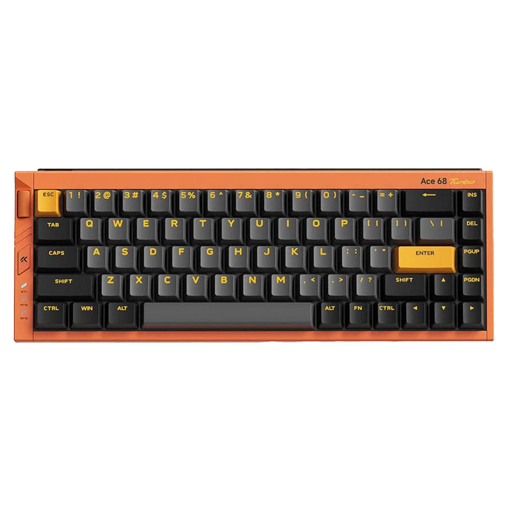 MCHOSE Ace 68 Turbo Hot-Swappable Hall Effect Magnetic Galaxy Orange Mechanical Keyboard - Mount Tai Magnetic Switch GT(KBMCA68TUR9) - 1