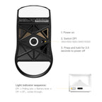 MelGeek Horus 8K Lightweight Esports Wireless Gaming Mouse - White(MSMGHORUSAF03) - 3