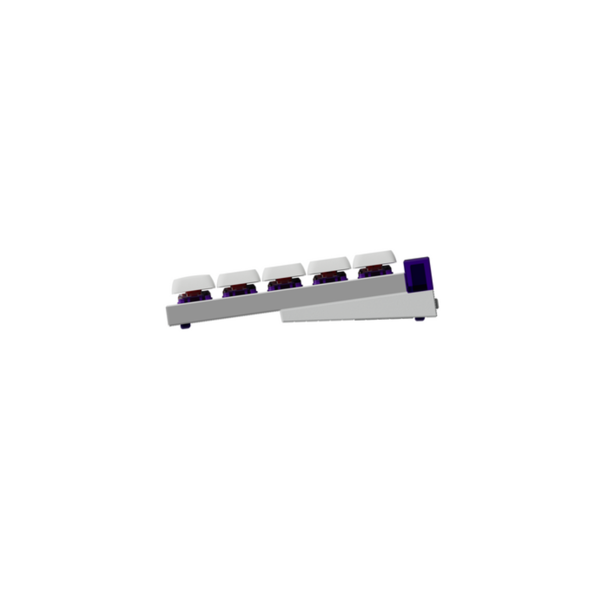 MelGeek MADE68 AIR Low-profile Magnetic Switch Gaming Keyboard - Purple(KBM68AZG0206) - 3