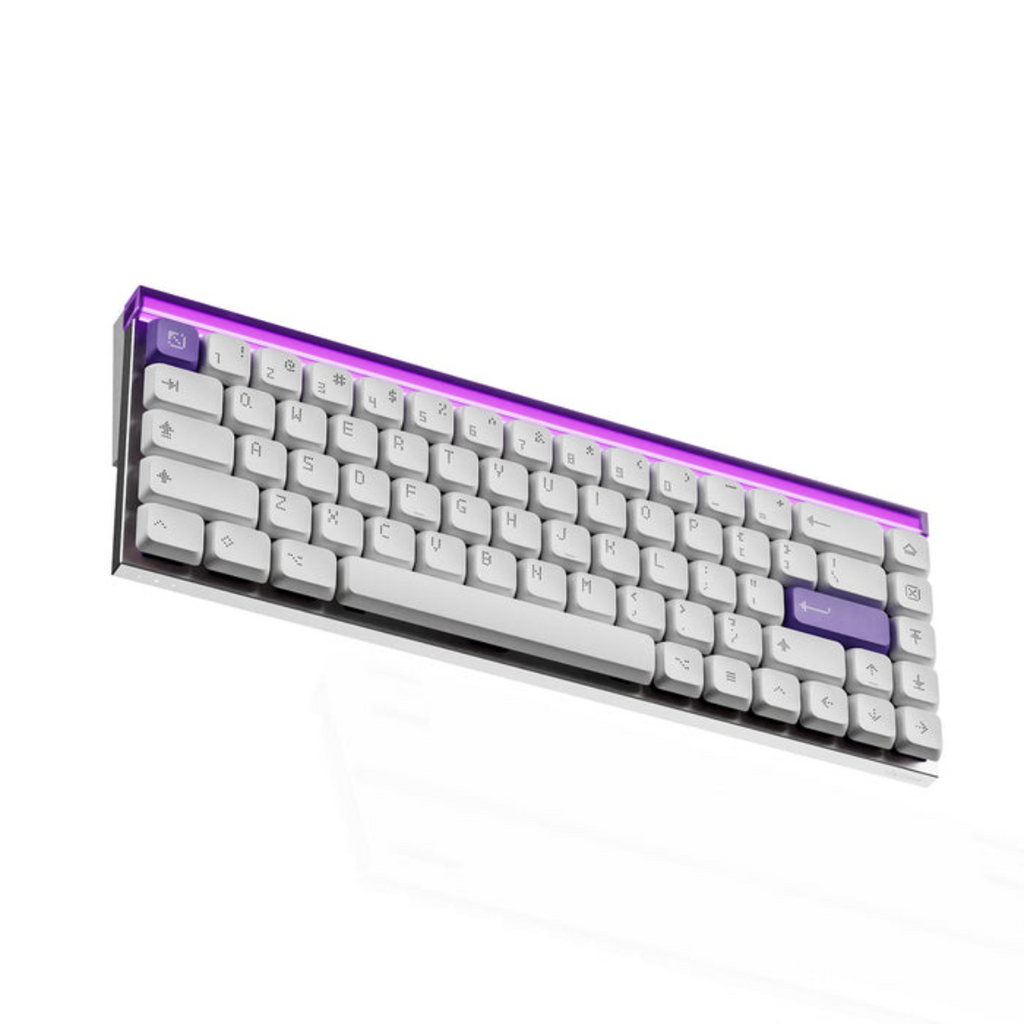MelGeek MADE68 AIR Low-profile Magnetic Switch Gaming Keyboard - Purple(KBM68AZG0206) - 2