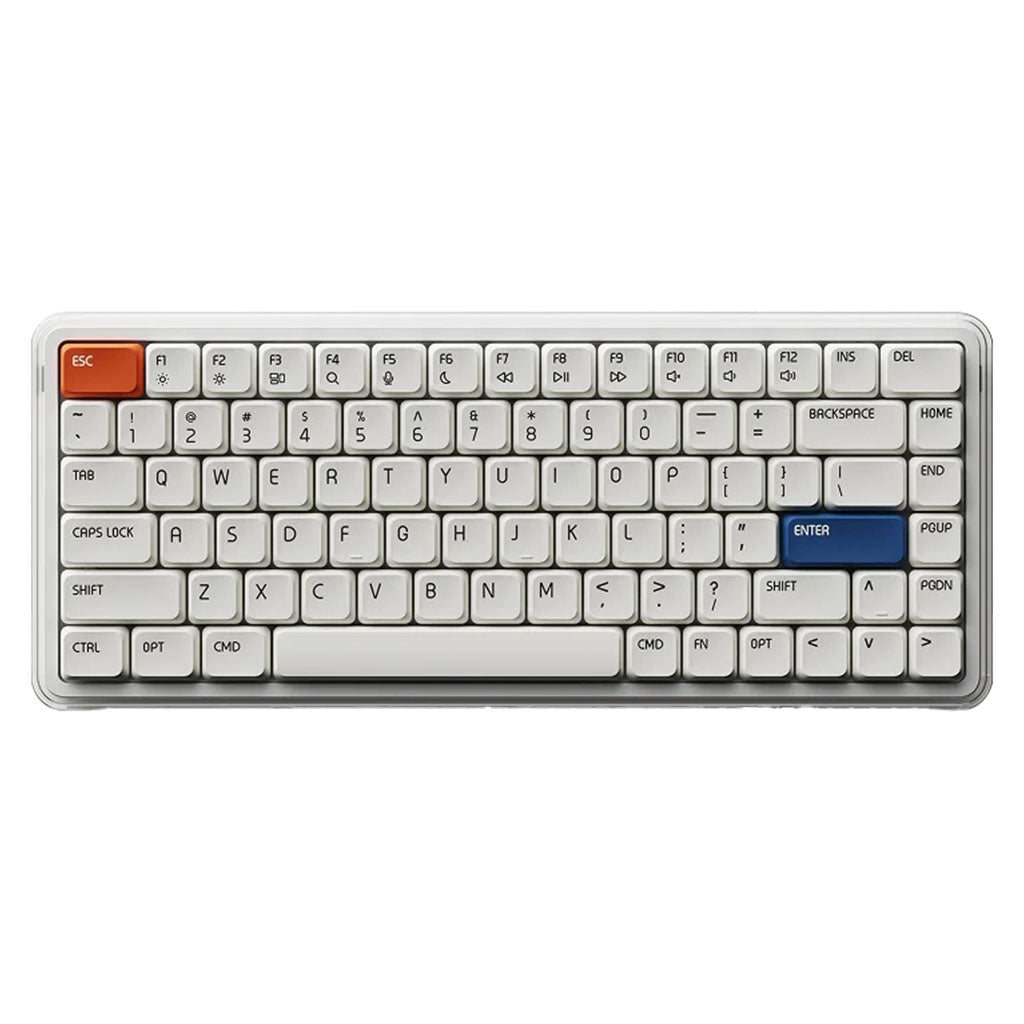MelGeek O2 RGB Quiet Wireless Low-Profile Mechanical Keyboard - Kailh Sunlight(KBMGO2MXT01) - 1