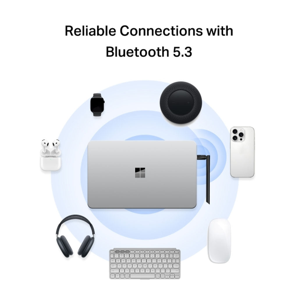 Mercusys MA60XHB AX900 Wi-Fi 6 Bluetooth High Gain Wireless USB Adapter(MA60XHB) - 3