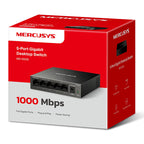 Mercusys MS105GS 5-Port Gigabit Desktop Switch(MS105GS) - 4