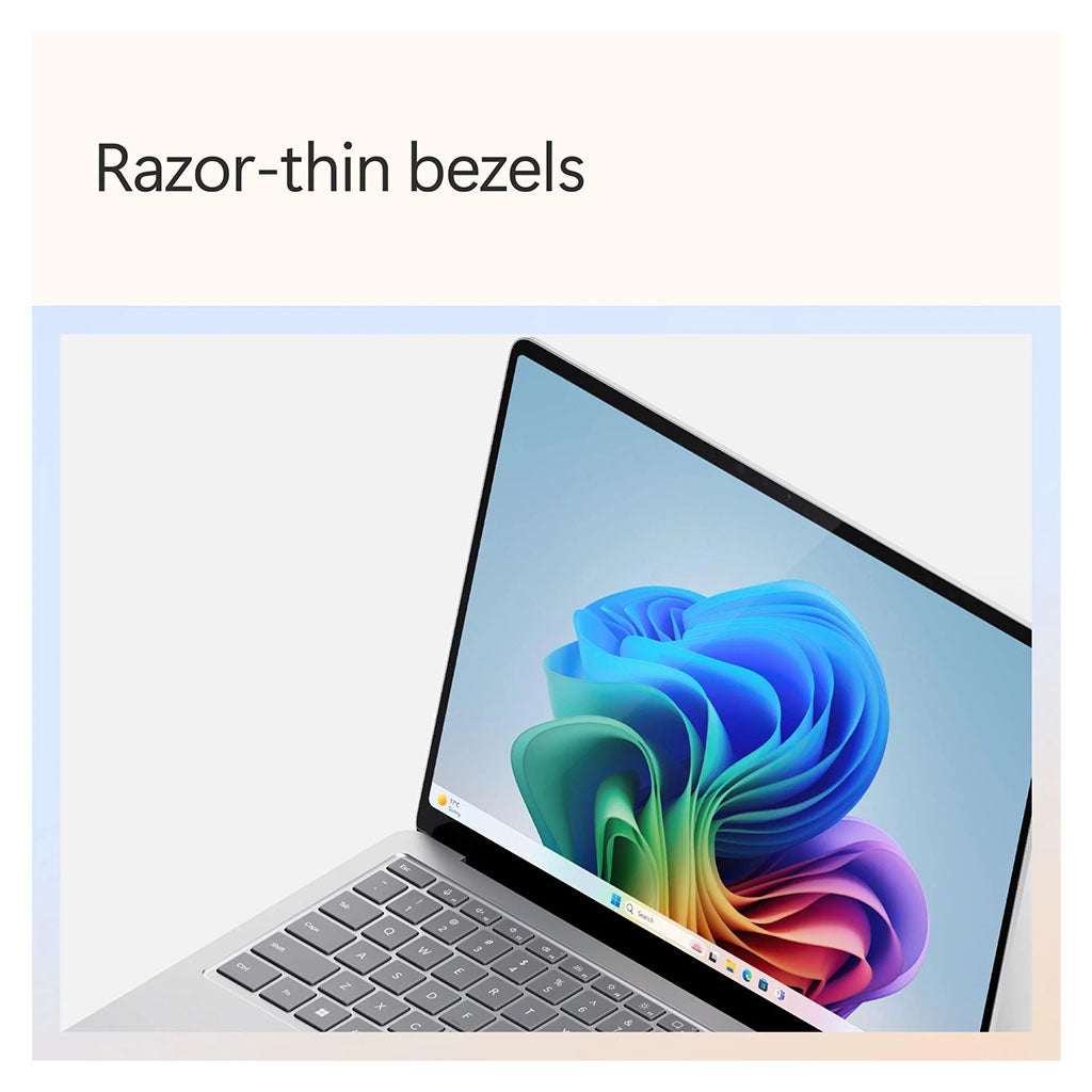 Microsoft Surface Laptop 7 13.8" Snapdragon X Elite 16GB 512GB W11P - Commercial - Platinum (Copilot+ PC)(ZGZ-00016) - 14
