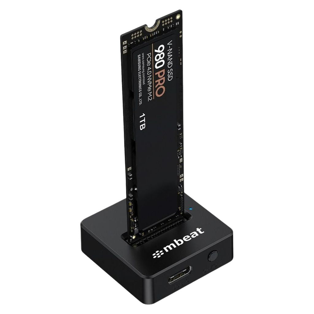 mbeat H5 USB-C/A 10Gbps M.2 NVMe & SATA SSD Mini Dock