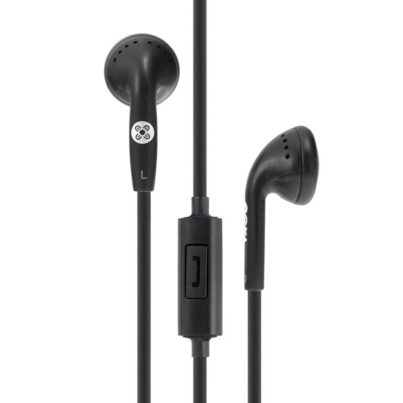 Moki Earphones with In-Line Mic/Control - Black(ACC HPMCMB) - 2
