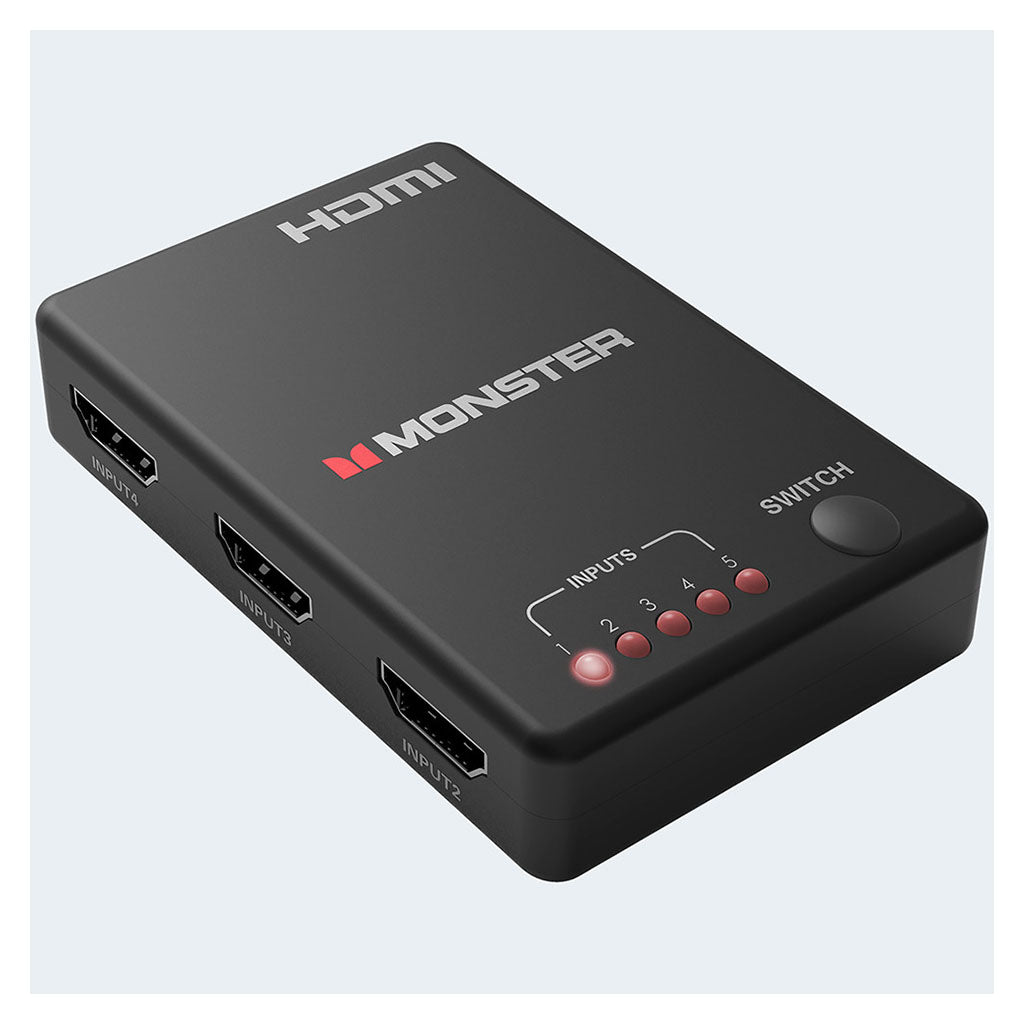 Monster 5 Way HDMI Switch(MT5HDMISWTCH) - 1