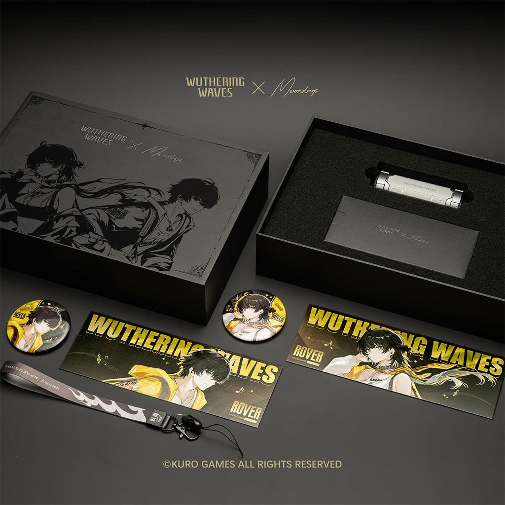 Moondrop x Wuthering Waves U.C.T.S. Open-Ear AI ENC Ear Clip Wireless Earbuds - English Rover Version(MDWUTHWAVES) - 8