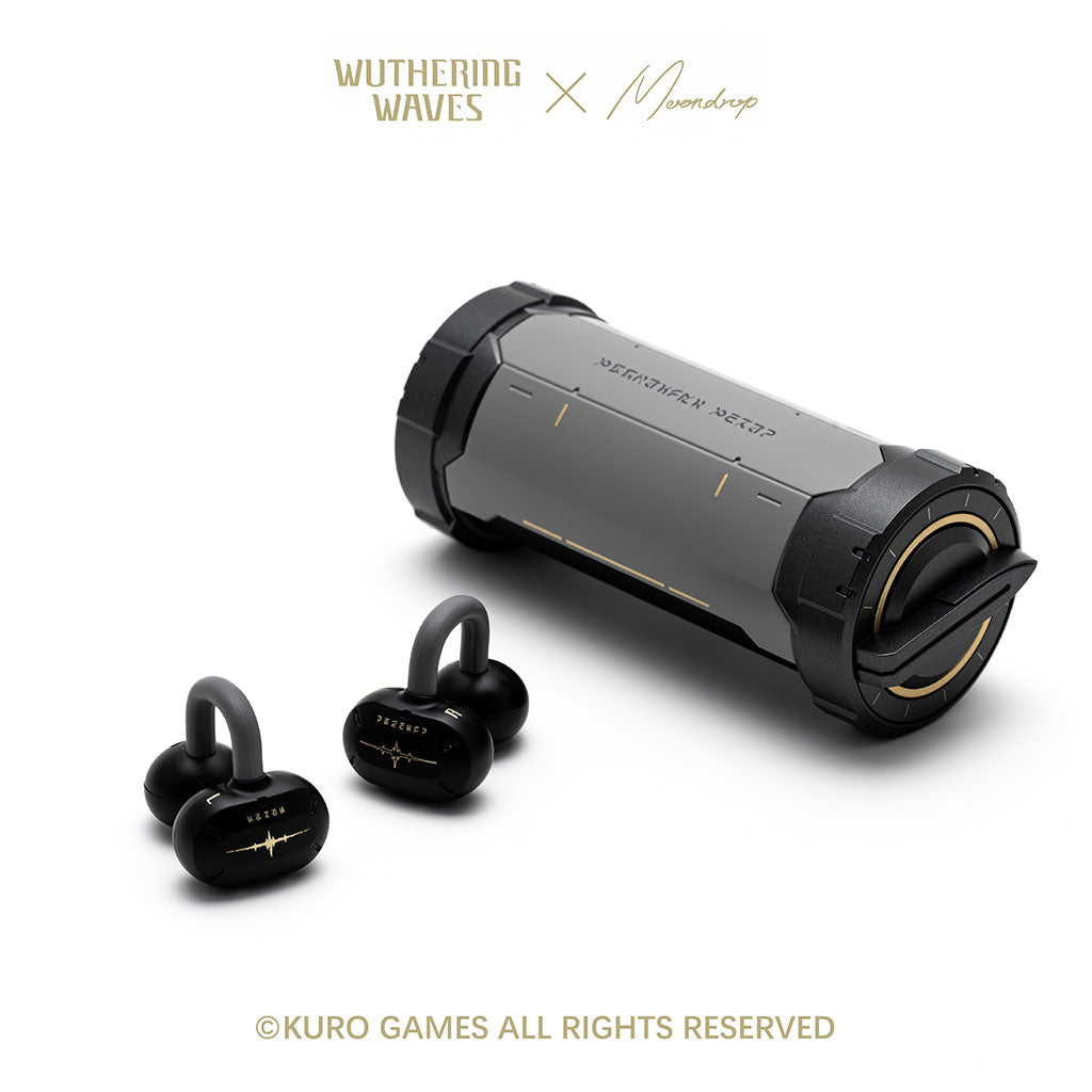 Moondrop x Wuthering Waves U.C.T.S. Open-Ear AI ENC Ear Clip Wireless Earbuds - English Rover Version(MDWUTHWAVES) - 2