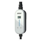 MSI EZgo 230V 2.3KW & 3.4KW 5M Type 2 Portable EV Charger - White(9S6-C80611-004) - 2