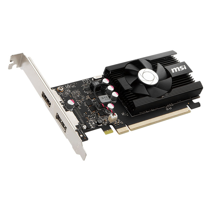 MSI GeForce GT 1030 Low Profile OC 4GB Video Card(GeForce GT 1030 4GD4 LP OC) - 4