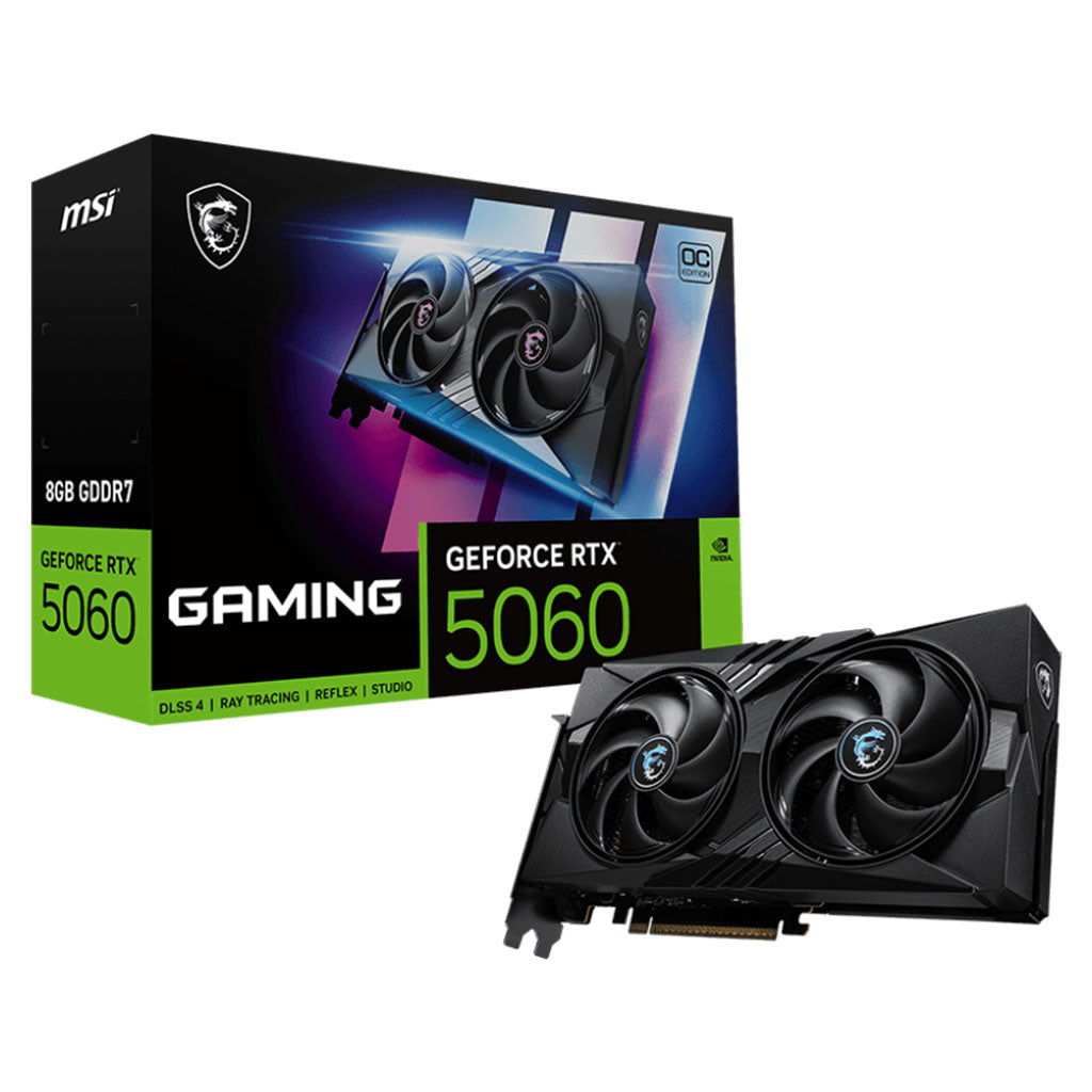 MSI GeForce RTX 5060 GAMING OC 8GB Video Card(GeForce RTX 5060 8G GAMING OC) - 1