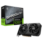 MSI GeForce RTX 5060 Ti SHADOW 2X OC PLUS 8GB Video Card(GeForce RTX 5060 Ti 8G SHADOW 2X OC PLUS) - 1