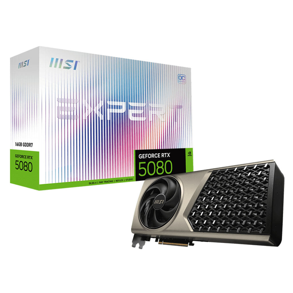 MSI GeForce RTX 5080 EXPERT OC 16GB Video Card(GeForce RTX 5080 16G EXPERT OC) - 1