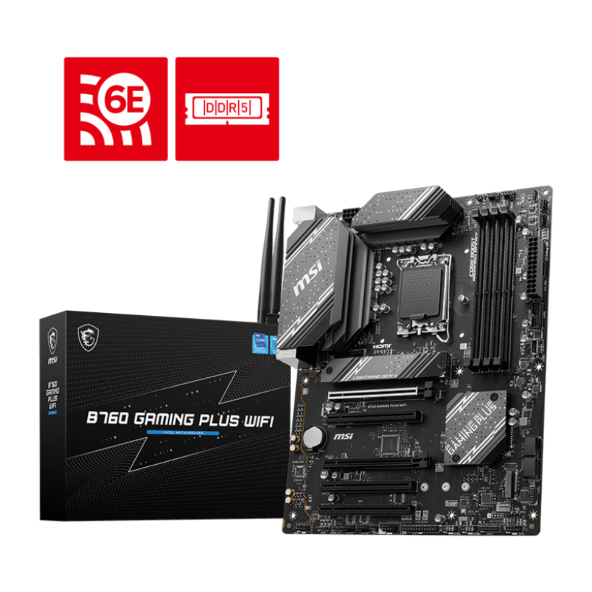 MSI MAG B760 GAMING PLUS WIFI ATX Motherboard(MAG B760 GAMING PLUS WIFI) - 2