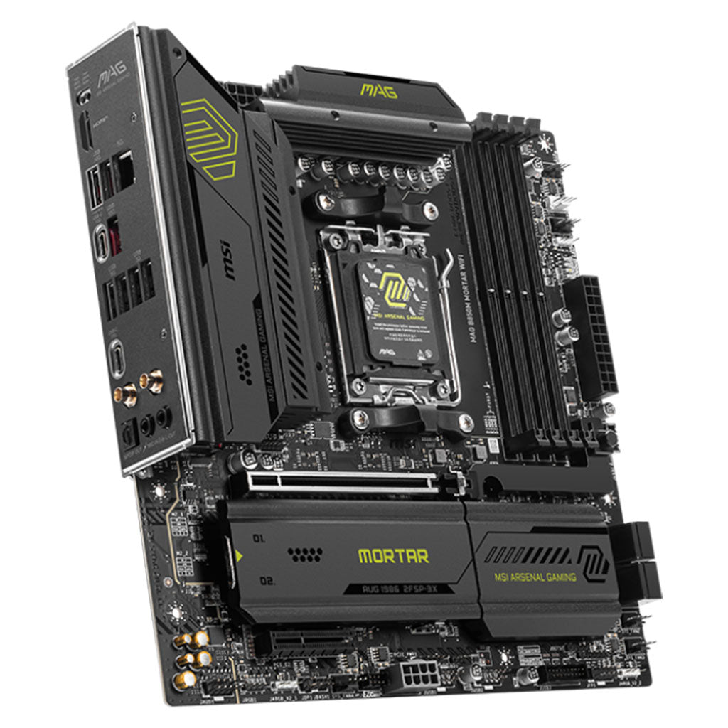 MSI MAG B850M MORTAR WIFI AM5 Micro-ATX Motherboard thumbnail 4