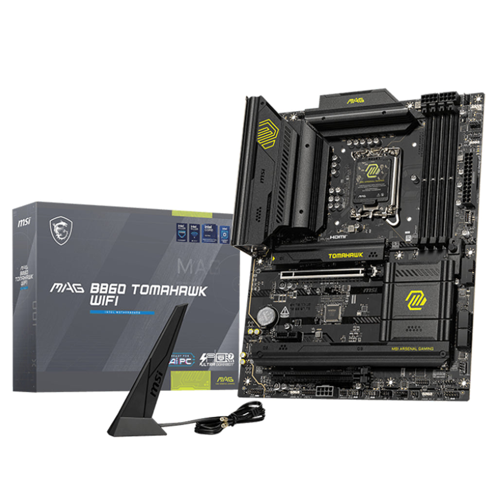 MSI MAG B860 TOMAHAWK WIFI LGA 1851 ATX Motherboard(MAG B860 TOMAHAWK WIFI) - 1