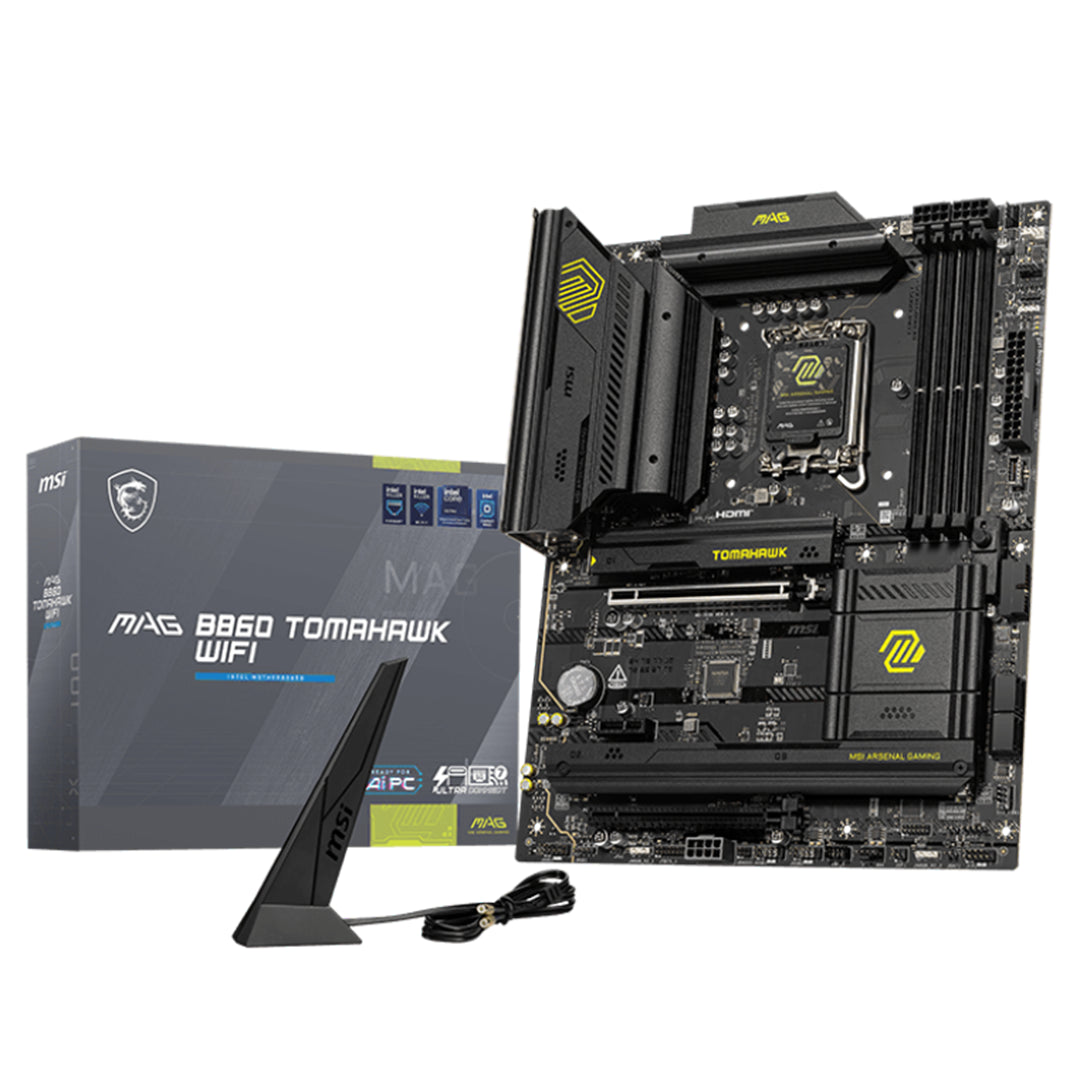 MSI MAG B860 TOMAHAWK WIFI LGA 1851 ATX Motherboard(MAG B860 TOMAHAWK WIFI) - 1