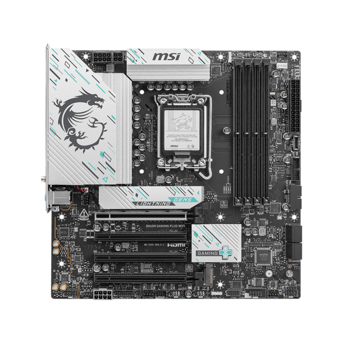 MSI MAG B860M GAMING PLUS WIFIm-ATX Motherboard(MAG B860M GAMING PLUS WIFI) - 3