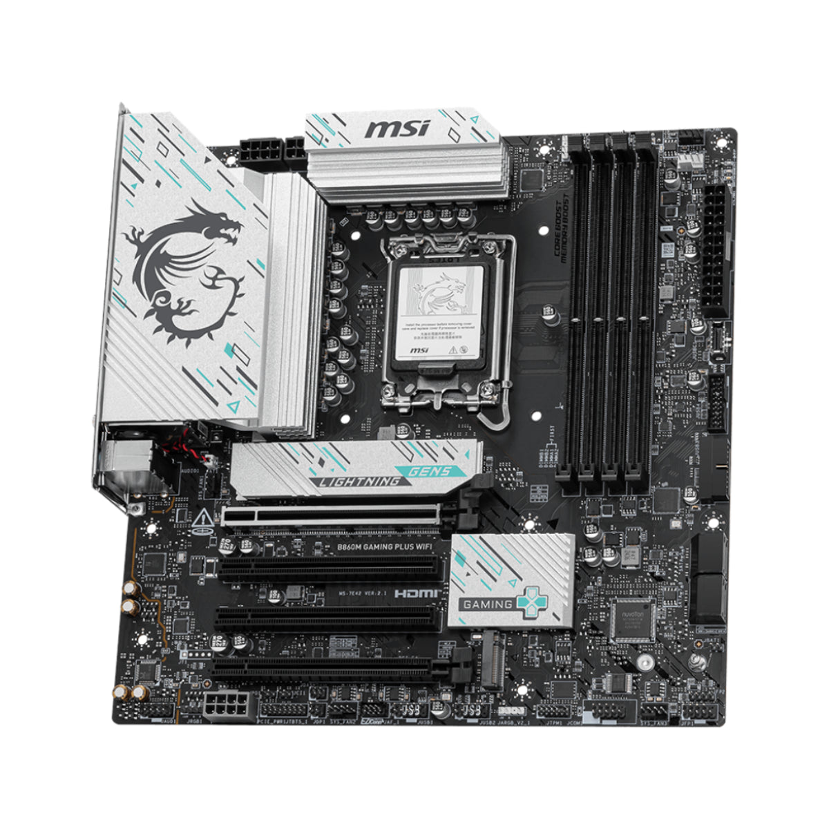 MSI MAG B860M GAMING PLUS WIFIm-ATX Motherboard(MAG B860M GAMING PLUS WIFI) - 5