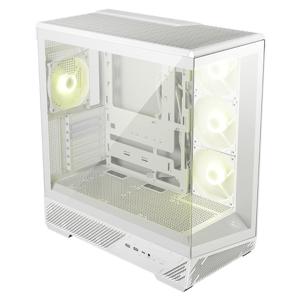 MSI MAG PANO 130R PZ Mid-Tower ATX Case - White(MAG PANO 130R PZ WHITE) - 2