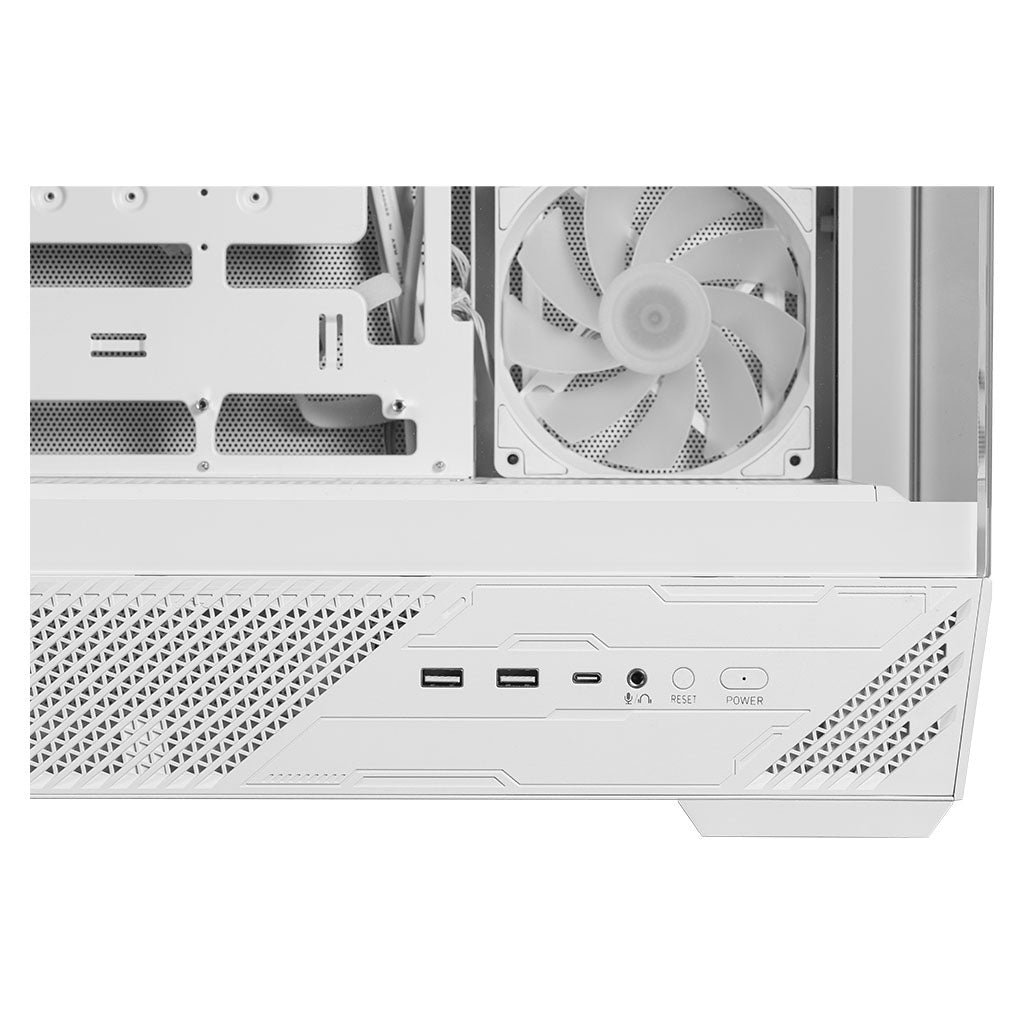 MSI MAG PANO 130R PZ Mid-Tower ATX Case - White(MAG PANO 130R PZ WHITE) - 10