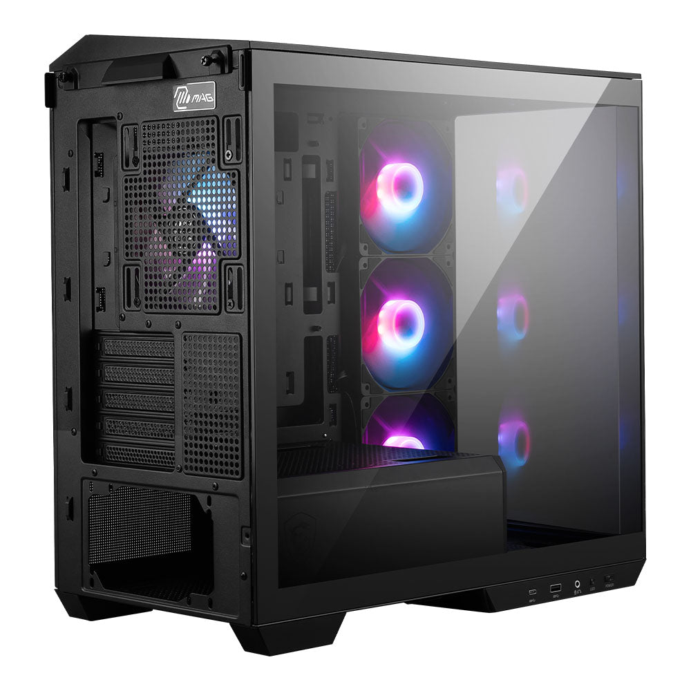MSI MAG PANO M100R Tempered Glass Micro-ATX Case(MAG PANO M100R PZ) - 2