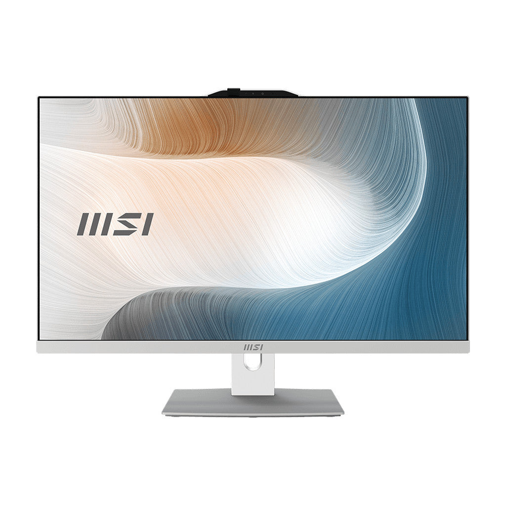 MSI Modern AM272P 27" All-in-One PC - Intel Core 5-120U, 16GB RAM, 1TB SSD, Wifi+BT, Windows 11 - REFURBISHED(Modern AM272P 1M-620AU-REFURBv2) - 1