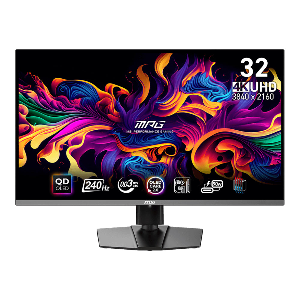 MSI MPG 321URX QD-OLED 31.5" 240Hz 4K 0.03ms HDR400 USB-C 90W Gaming Monitor(MPG 321URX QD-OLED) - 1