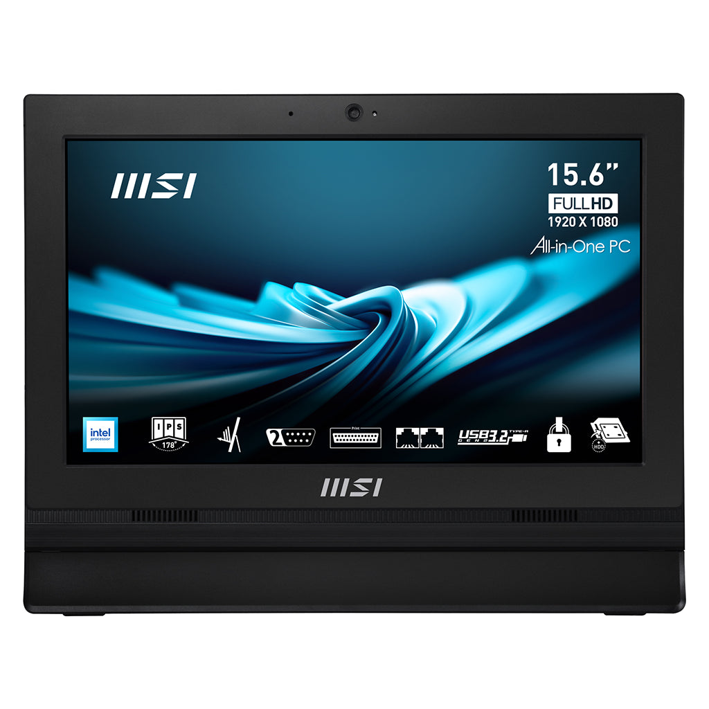 MSI PRO AP162T 15.6" AIO PC N100 4GB 128GB W11P Touch(PRO AP162T ADL-003AU) - 1