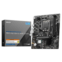 MSI PRO H610M-S WIFI DDR4 Intel LGA 1700 Micro-ATX Motherboard(PRO H610M-S WIFI DDR4) - 1