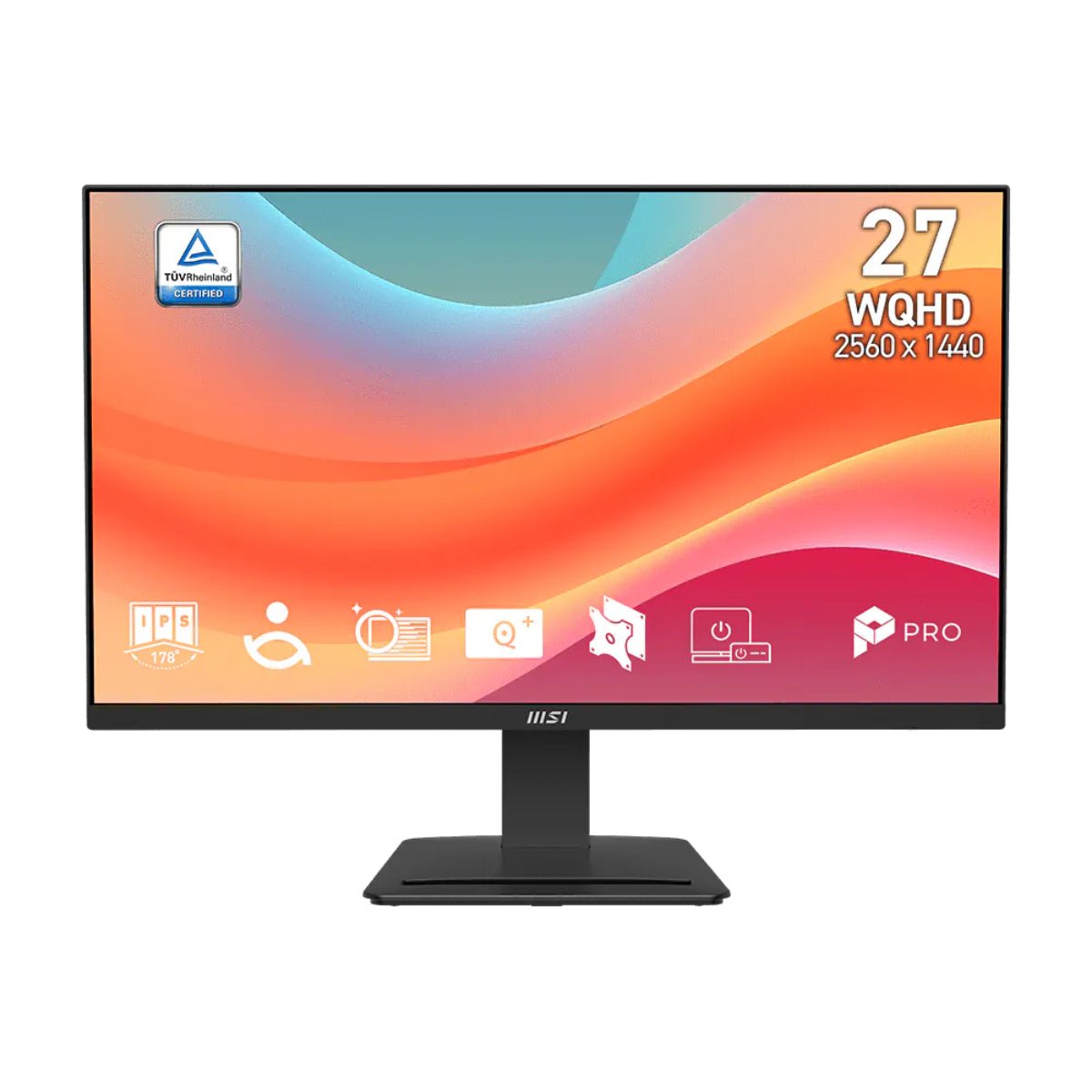 MSI PRO MP273Q E7 27" 75Hz QHD 1ms Adaptive Sync IPS Monitor(PRO MP273Q E7) - 1