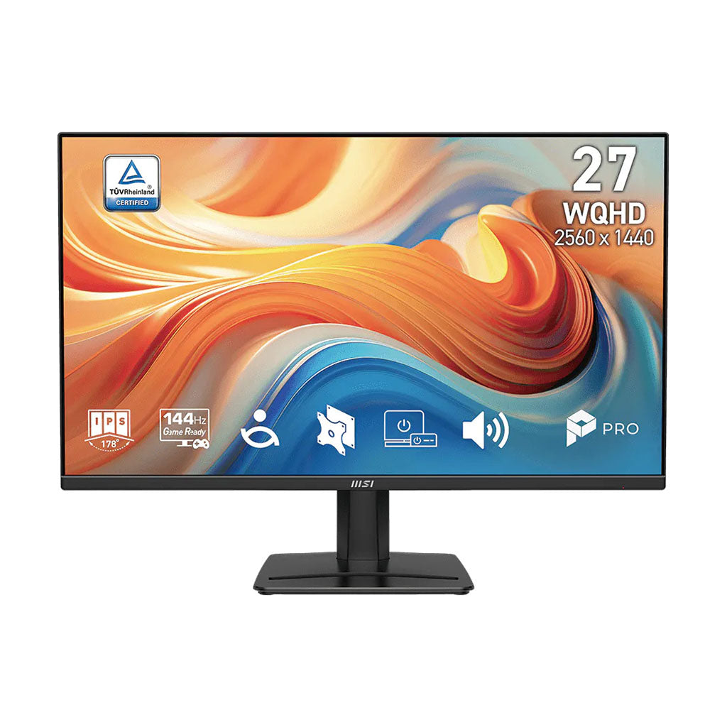 MSI PRO MP275Q E14 27" 144Hz WQHD 1ms IPS Business Monitor(PRO MP275Q E14) - 1