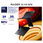 MSI Raider 16 Max HX 16" QHD+ OLED AI Laptop - Ultra 9-290HX Plus 32GB 2TB RTX5080 W11P(Raider 16 MAX HX B2WI-014AU) - 12