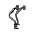 MSI RGB Dual Monitor Economical Spring-Assisted Monitor Arm - 17" - 35"(MSI-MPG-MT201DRG) - 1
